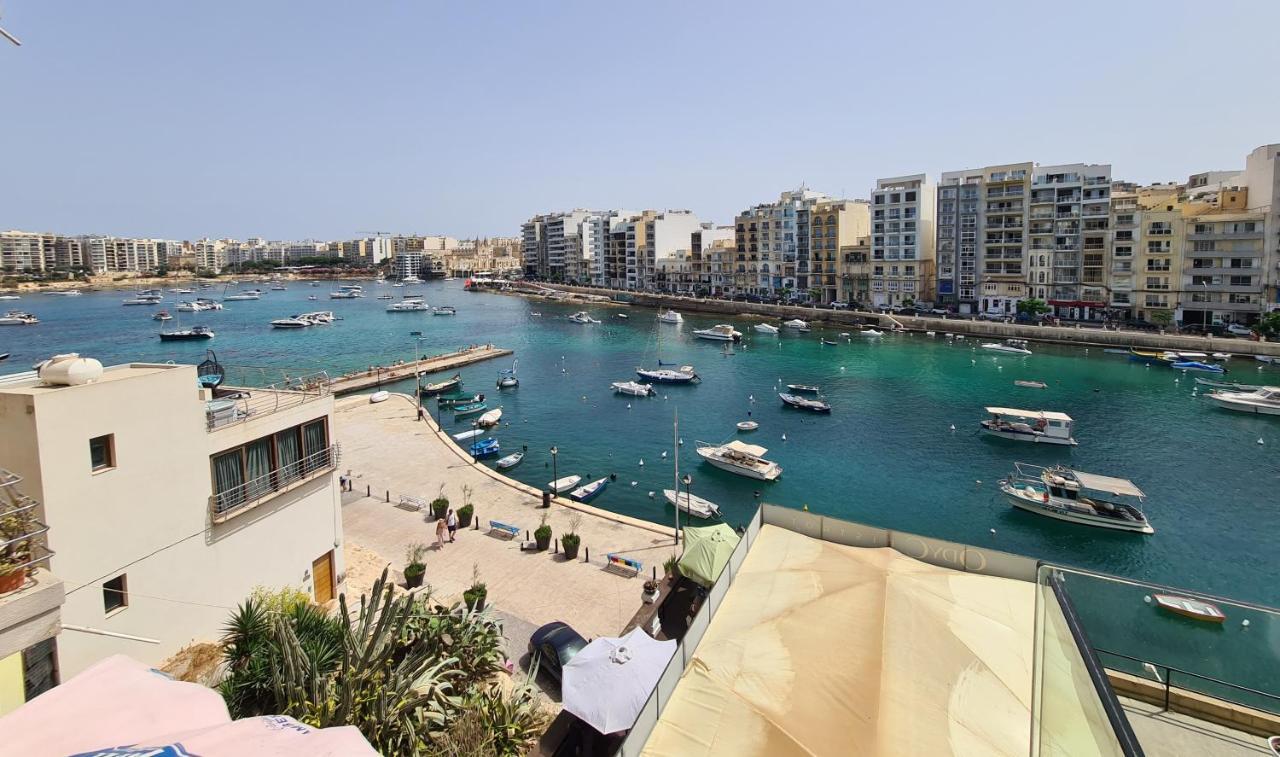 Supreme Seafront Apt With Balcony In St.Julian'S San Julián Exterior foto